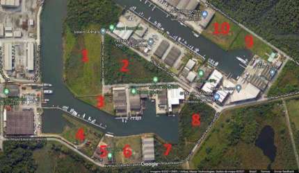 Terreno à venda, 5000 m² por R$ 4.000.000,00 - Cing - Guarujá/SP