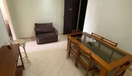 Apartamento com 2 dormitórios para alugar, 90 m² por R$ 4.500,00/mês - Boqueirão - Santos/SP