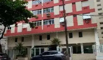 Apartamento com 1 dormitório para alugar, 57 m² por R$ 2.500 + encargos/mês - Aparecida - Santos/SP