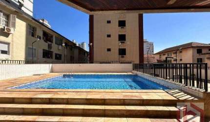 Cobertura com 1 dormitório à venda, 100 m² por R$ 645.000,00 - Pompéia - Santos/SP
