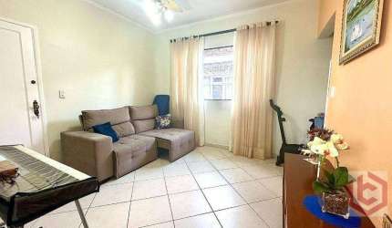 Apartamento com 1 dormitório à venda, 71 m² por R$ 275.000,00 - Marapé - Santos/SP