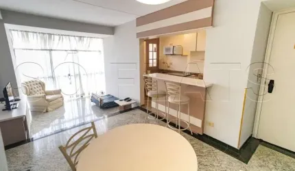 Flat Brasilia Small Town em Santana com 53m², 1 dormitório e 1 vaga