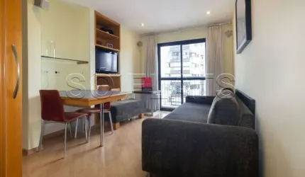 Flat Mercure Moema no Ibirapuera com 32m² 1 dormitório 1 vaga para locação.