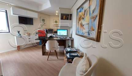 Apartamento no Tsue Bienal disponível para locação com 24m² e 1 vaga de garagem.
