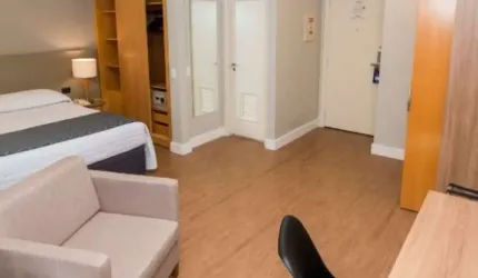 Flat Executive Bela Cintra disponível para venda com 26m² e 01 vaga de garagem