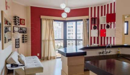 Flat Montecattini disponível para venda com 35m², 01 dorm e 01 vaga de garagem