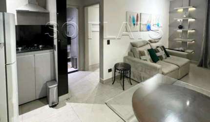 Flat São Paulo Suíte Service disponível para venda com 38m² e 01 vaga de garagem