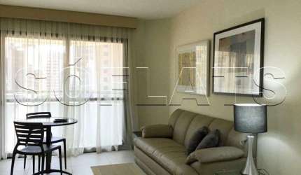 Flat Paulista Wall Street disponível para venda com 49m², 01 dorm e 01 vaga