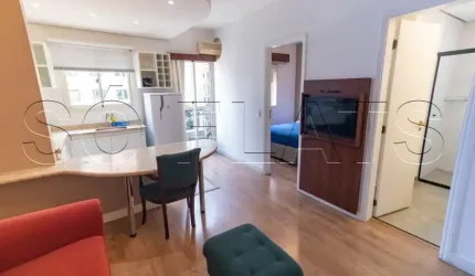 Flat  disponível para locação próximo da Av. das Nações Unidas.