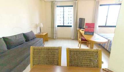 Flat disponível para locação no Mercure Times Square em Moema prox. a Av. Ibirapuera