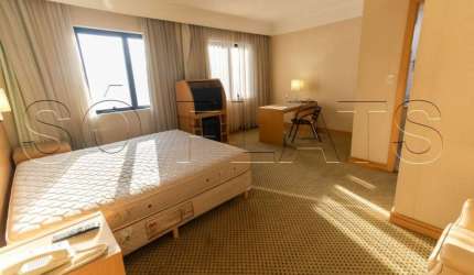 Flat Slaviero Guarulhos  disponível locação. com 28m², 1 dormitório e 1 vaga.