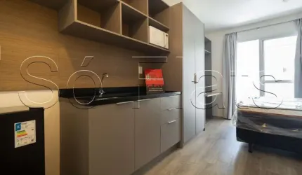 Residencial You Faria Lima com 36m², 1 dormitório e 1 vaga disponível locação