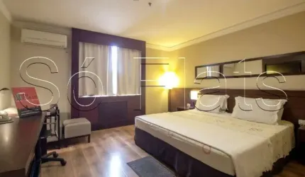 Flat Transamerica Congonhas 29m² e 1 dormitório disponível para locação prox. ao Aeroporto.