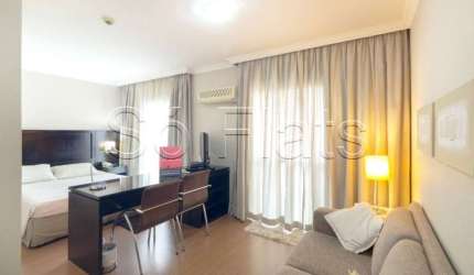 Flat  Perdizest Tower totalmente mobiliado com serviços próximo da PUC-SP