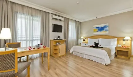 Flat Tryp Higienópolis 40m² 2 dormitórios 2 vagas  para locação.