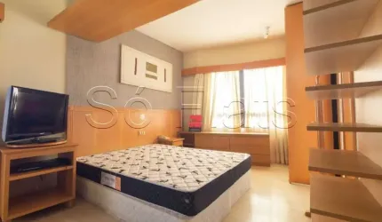 Apartamento prox. do Hospital HCOR, curso Etapa e Av. Paulista disponível locação