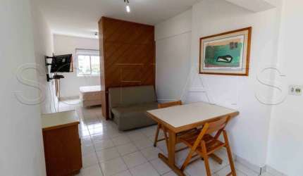 Flat na Vila Mariana, disponível para locação o Waldorf contém 29m², 1 dormitório e 1 vaga.