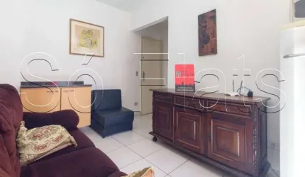 São Paulo Suíte Service disponível para locação 40m², 1 dormitório e 1 vaga de garagem