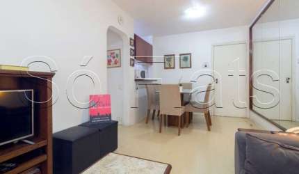 Flat no Jardins disponível locação New Star 1 dormitório e 1 vaga de garagem