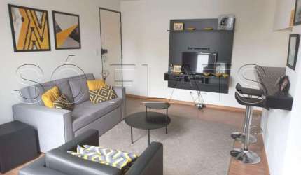 Flat Baden Baden disponível para venda com 49m², 01 dorm e 01 vaga de garagem