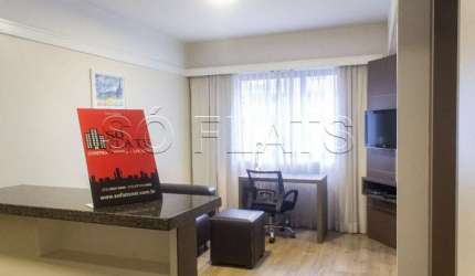 Flat New Citi com 1 dorm disponível locação próximo da Avenida Nove de Julho