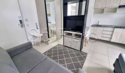 Flat disponível para locação no Atrium Augusta com 1 dormitório e 1 vaga de garagem.