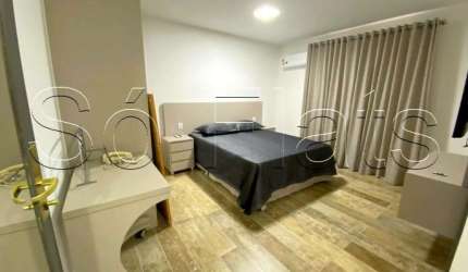 Interative com 46m², 1 dormitório e 1 vaga disponível para locação no Jardim Paulista.