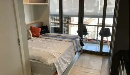 Apartamento no VN Oscar Freire disponível para venda com 18m² e 1 dormitório em Pinheiros