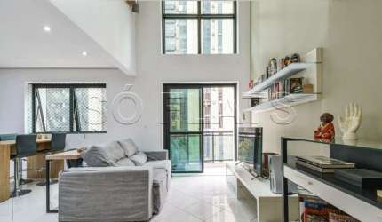 Flat International Duplex apto disponível para venda com 65m², 01 dorm e 01 vaga de garagem