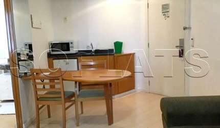 Flat em Moema disponível para venda com 30m², 01 dormitório e 01 vaga de garagem