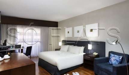 Flat Grand Plaza Paulista, disponível para venda com 32m², 01 dorm e 01 vaga
