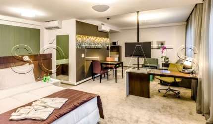 Flat Blue Tree Alphaville, disponivel para venda com 53m², 01 dorm e 01 vaga