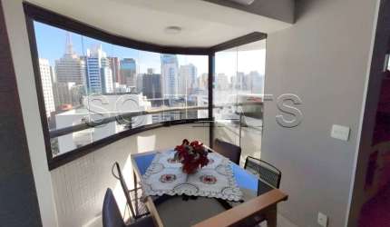 Flat Paulista Wall Street disponível para venda com 51m², 01 dorm e 01 vaga