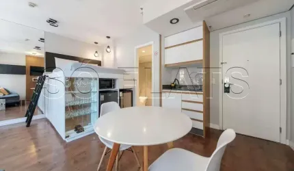 Flat Slaviero Moema disponível para venda com 26m² e 01 vaga de garagem