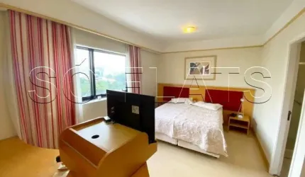 Flat Tsue Bienal disponível para venda com  30m² e 01 vaga de garagem