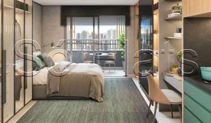 Studio na planta com 33m² no melhor da Vila Mariana.