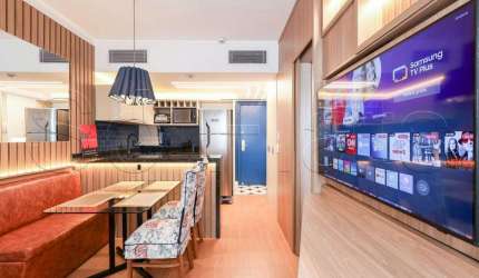 Flat Ninety disponível para venda com 32m², 01 dorm e 01 vaga de garagem
