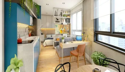 Studio Nurban Vila Mariana, apto disponível para venda com 24m², 01 dormitório