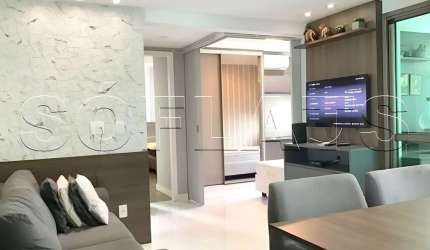 Flat Gran Estanconfor Veranda Berrini, para venda com 60m², 02 dorms e 1 vaga