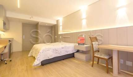 Flat Mercure Grand Plaza Paulista disponível para venda com 47m², 01 dorm e 01 vaga