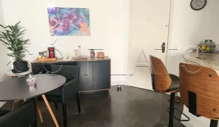 Flat Contemporâneo disponível para venda com 42m², 01 dorm e 01 vaga de garagem