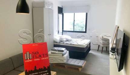 Flat Poeta Drummond, disponível para venda com 26m², 1 dormitório e 1 vaga