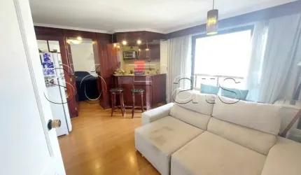 Flat Transamérica Higienópolis Classic disponível para venda com 40m² e 01 vaga de garagem