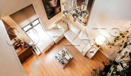 Apartamento mobiliado com 90m², próximo a Av. Santo Amaro