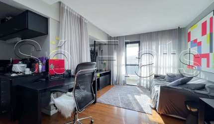 Flat Transamérica Higienópolis Classic disponível para venda com 45m², 01 dorm e 01 vaga de garagem