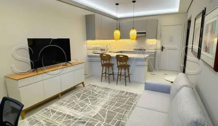 Flat Le Bougainville, disponível para venda com 55m², 01 dorm e 01 vaga