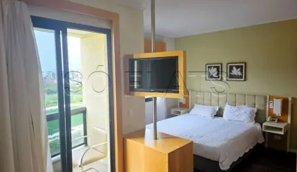 Apto no Blue Tree Anália Franco 27m² 1 dormitório 1 vaga disponível para locação.