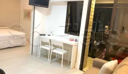 Flat QI Inteligence disponível para venda com 37m², 01 dorm e 01 vaga de garagem