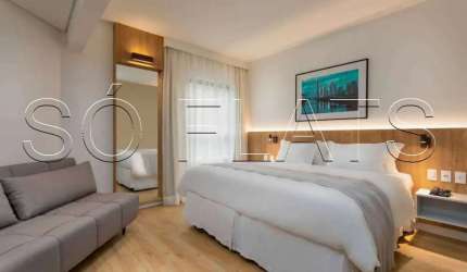 Flat Radisson Berrini disponível para venda com 29m², 01 dorm e 01 vaga de garagem