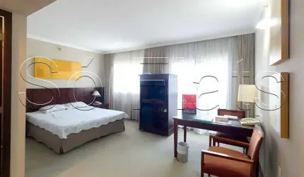 Flat Blue Tree Premium Verbo Divino disponível para venda com 30m² e 01 vaga de garagem